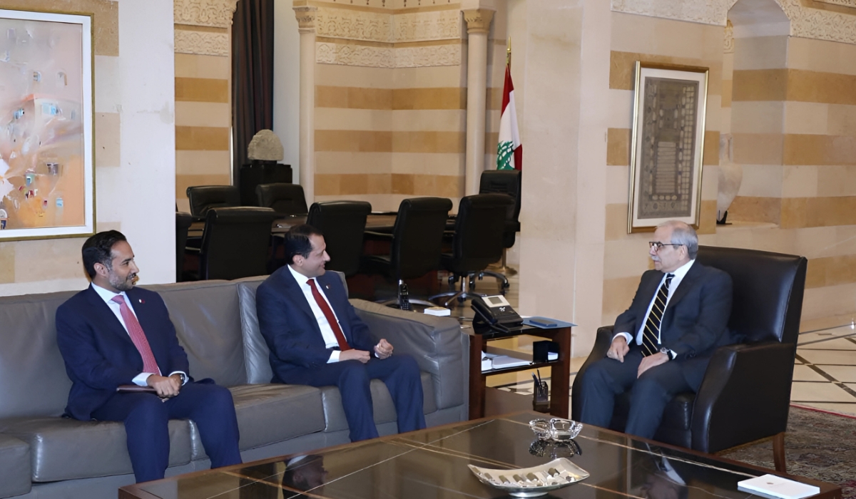 Lebanese Prime Minister Meets Qatar s Ambassador